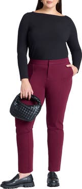 ELOQUII The Ultimate Stretch Slim Leg Pant