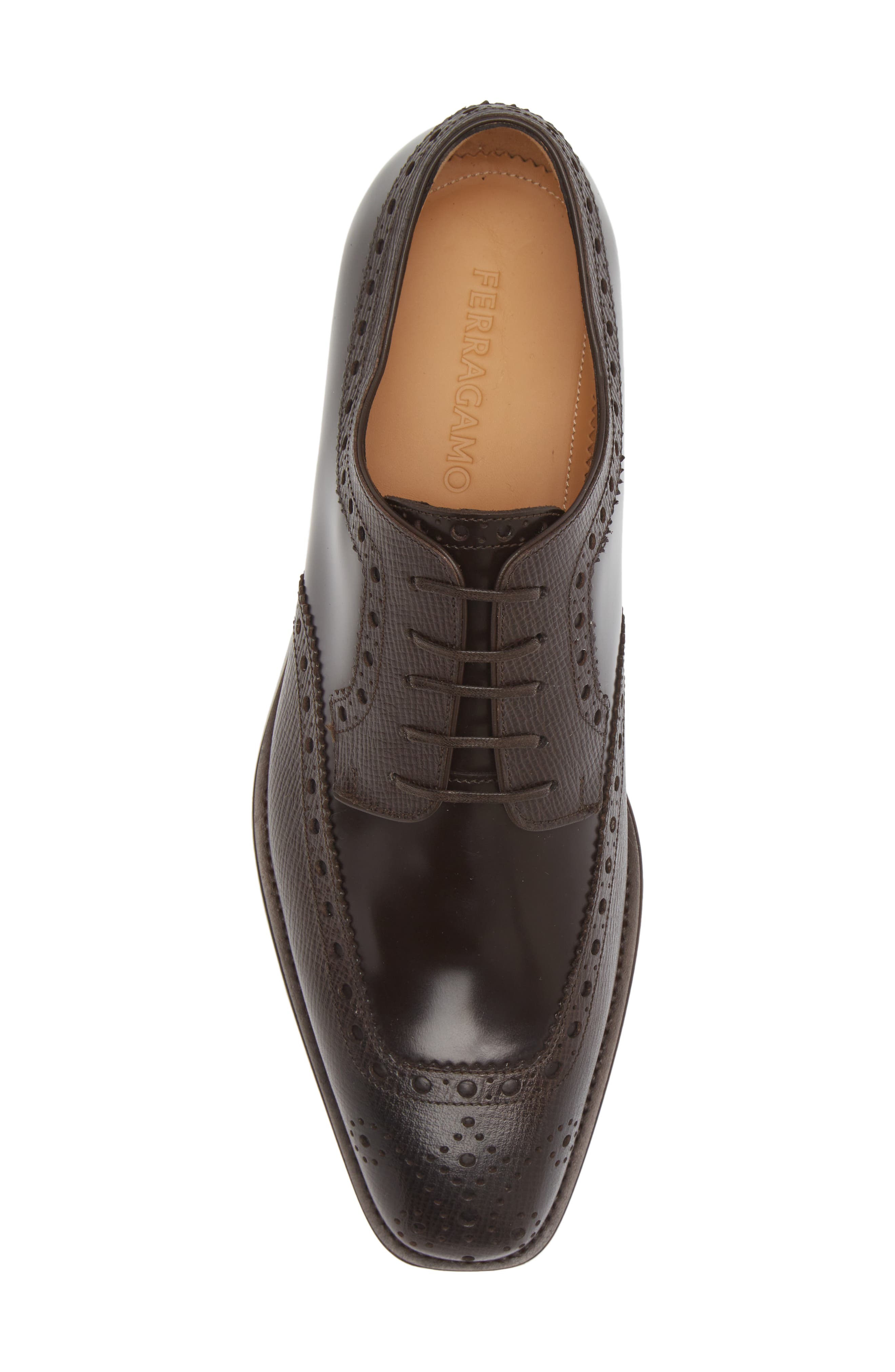 Frisco Wingtip Derby, Alternate, color, HICKORY