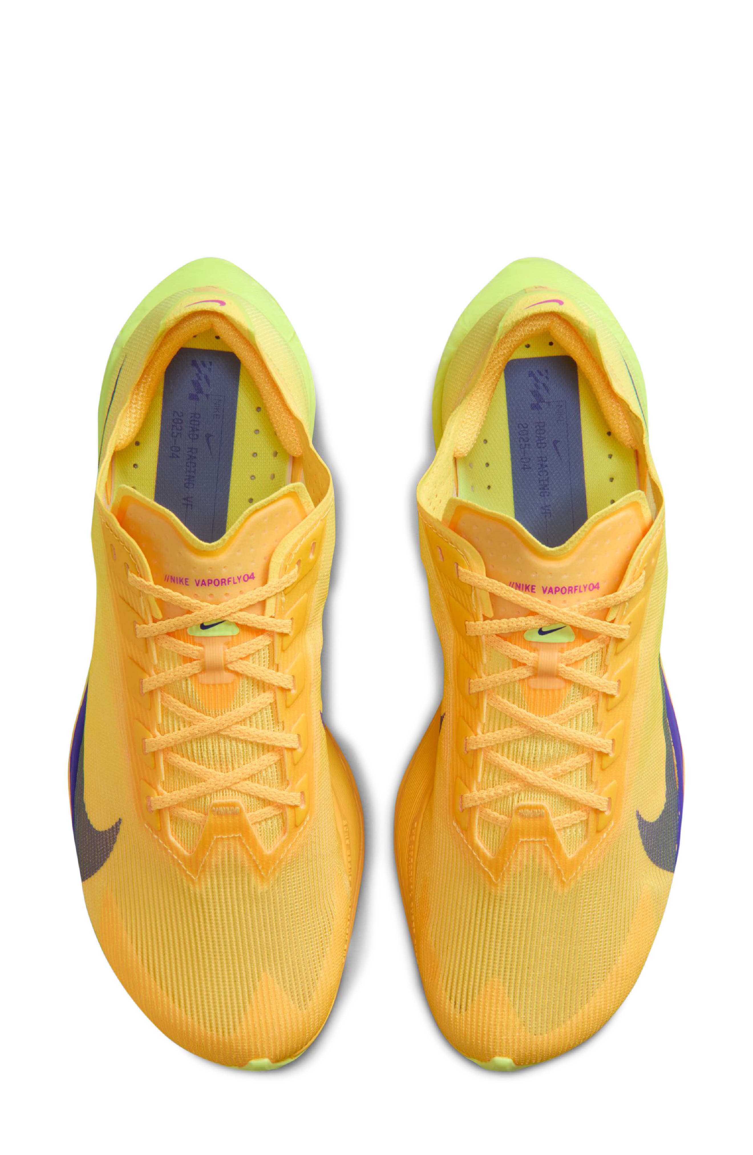 Vaporfly 4 Racing Shoe, Alternate, color, 800 CTNPLS/INDBST