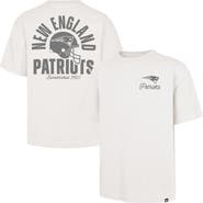'47 Men's '47 Off White New England Patriots Photon Dust Foundation T-Shirt