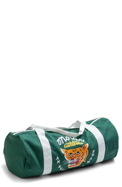 Mother The Sporty Duffle Bag In Green