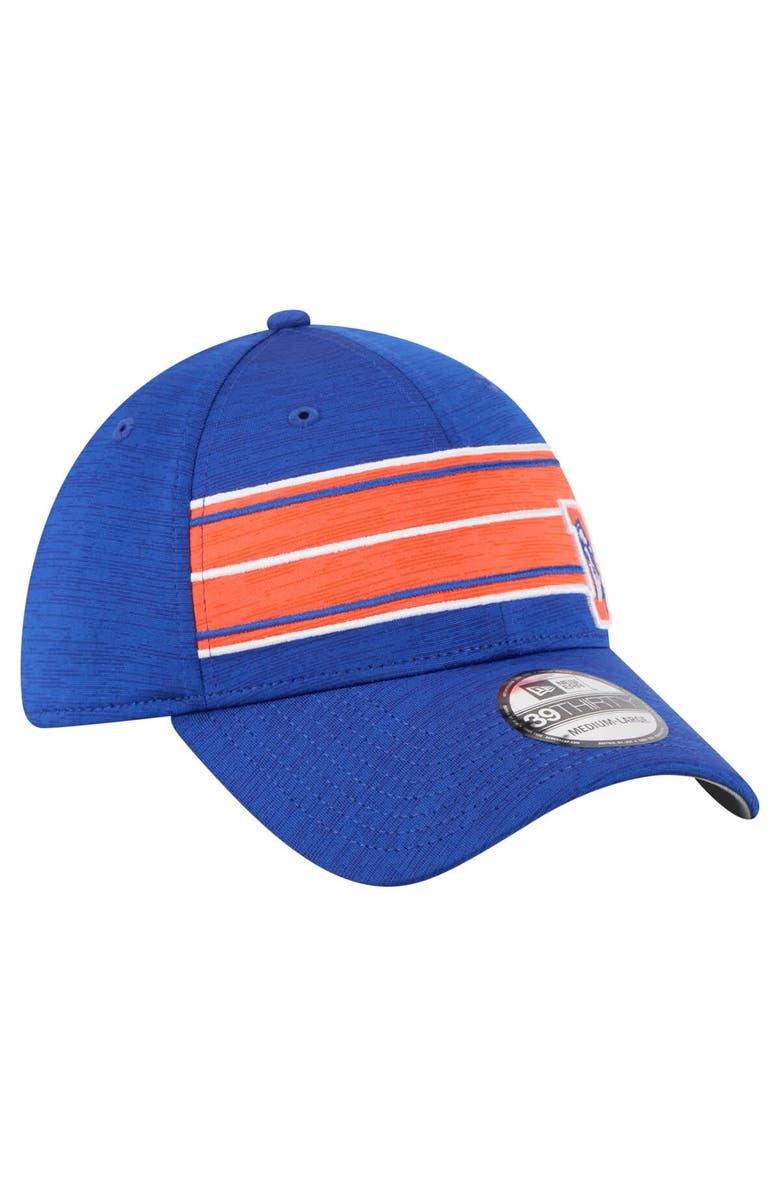 New Era Men's New Era Royal Denver Broncos Stripes 39THIRTY Flex Hat, Alternate, color, Royal