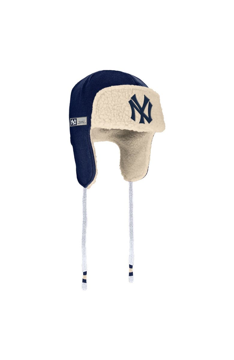 FANATICS Men's Fanatics Branded Navy New York Yankees Trapper Hat, Alternate, color,