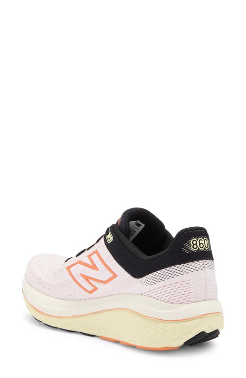 New Balance Fresh Foam X 860 V14 Running Shoe In Pink Granite/copper