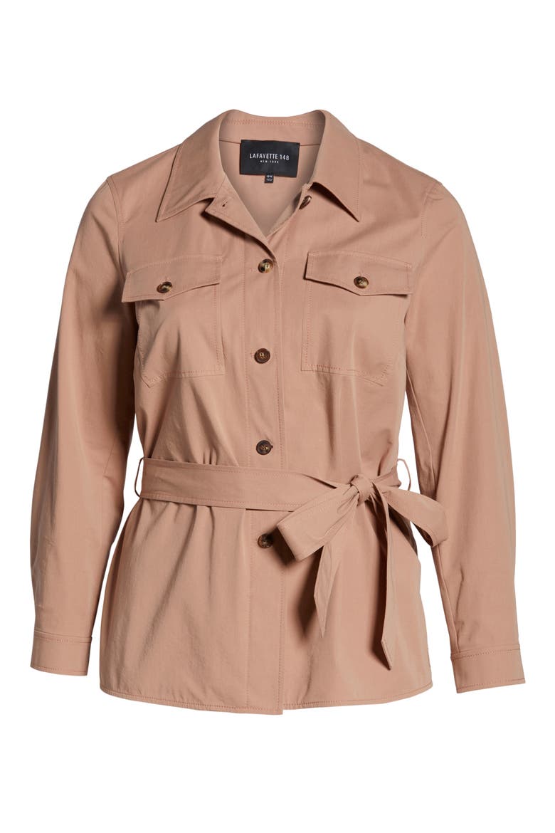 John Safari Jacket, Alternate, color, CLAY