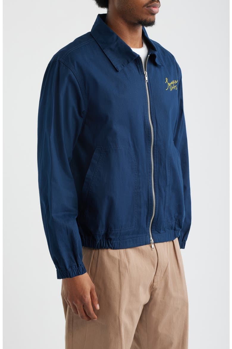 Twill Work Jacket, Alternate, color, DARK NAVY