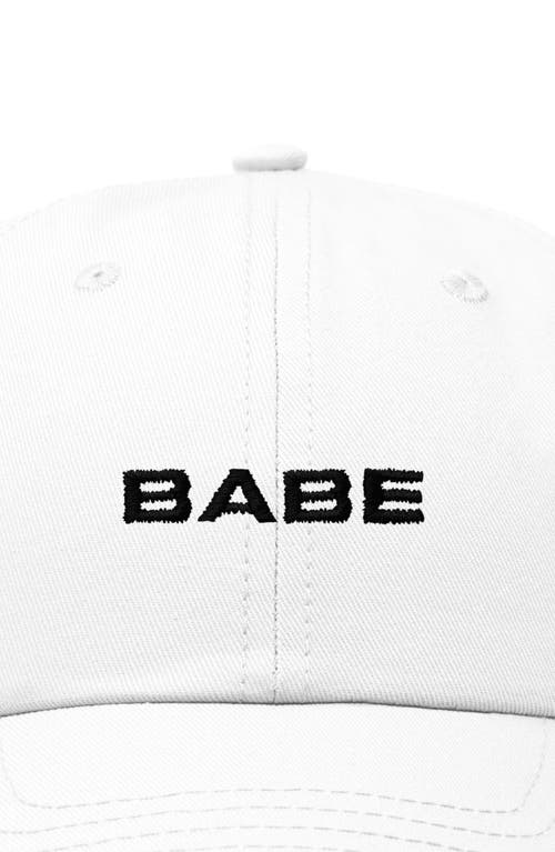 DALIX DALIX BABE EMBROIDERED CAP 