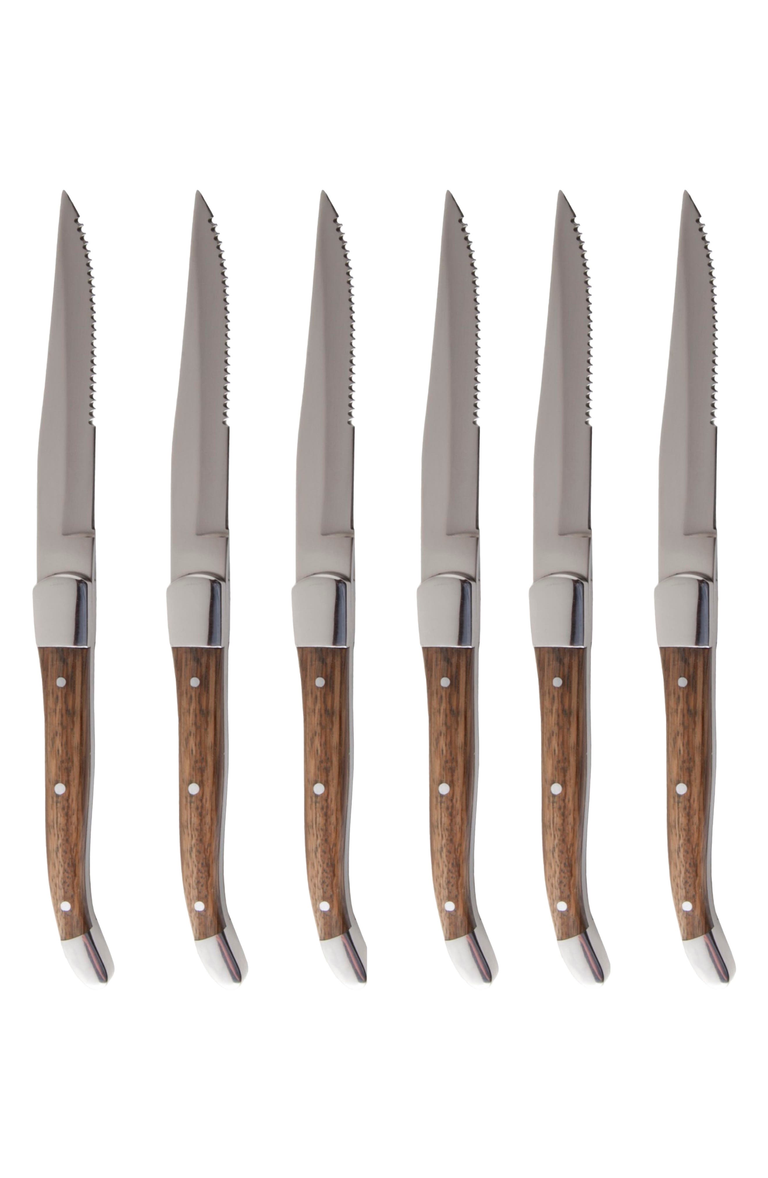 Fortessa 6-Piece Provencal Serrated Steak Knife