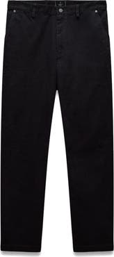 Reigning Champ Grounds Standard Straight Leg Cotton Canvas Work Pants