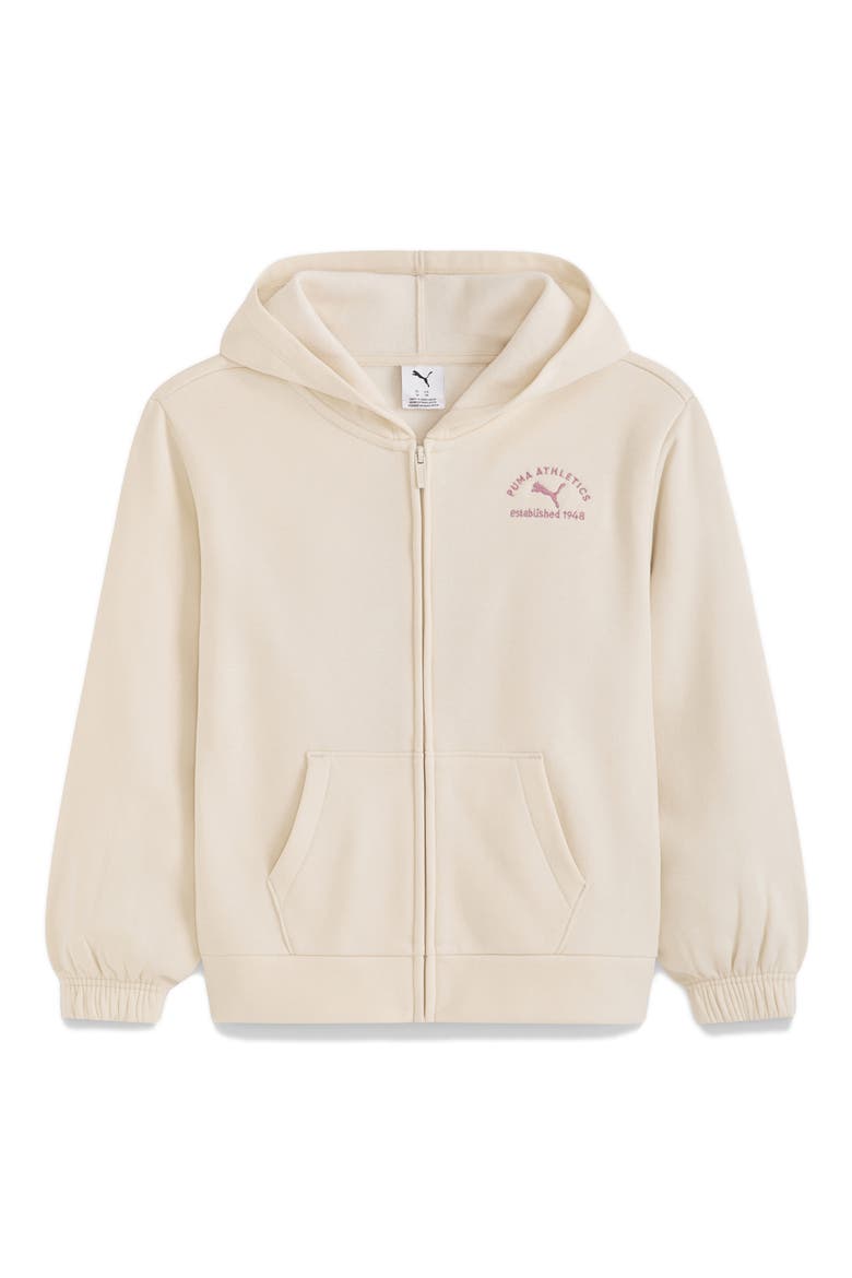 Kids' Class Pack Cotton Blend Fleece Hoodie, Main, color, ALPINE SNOW