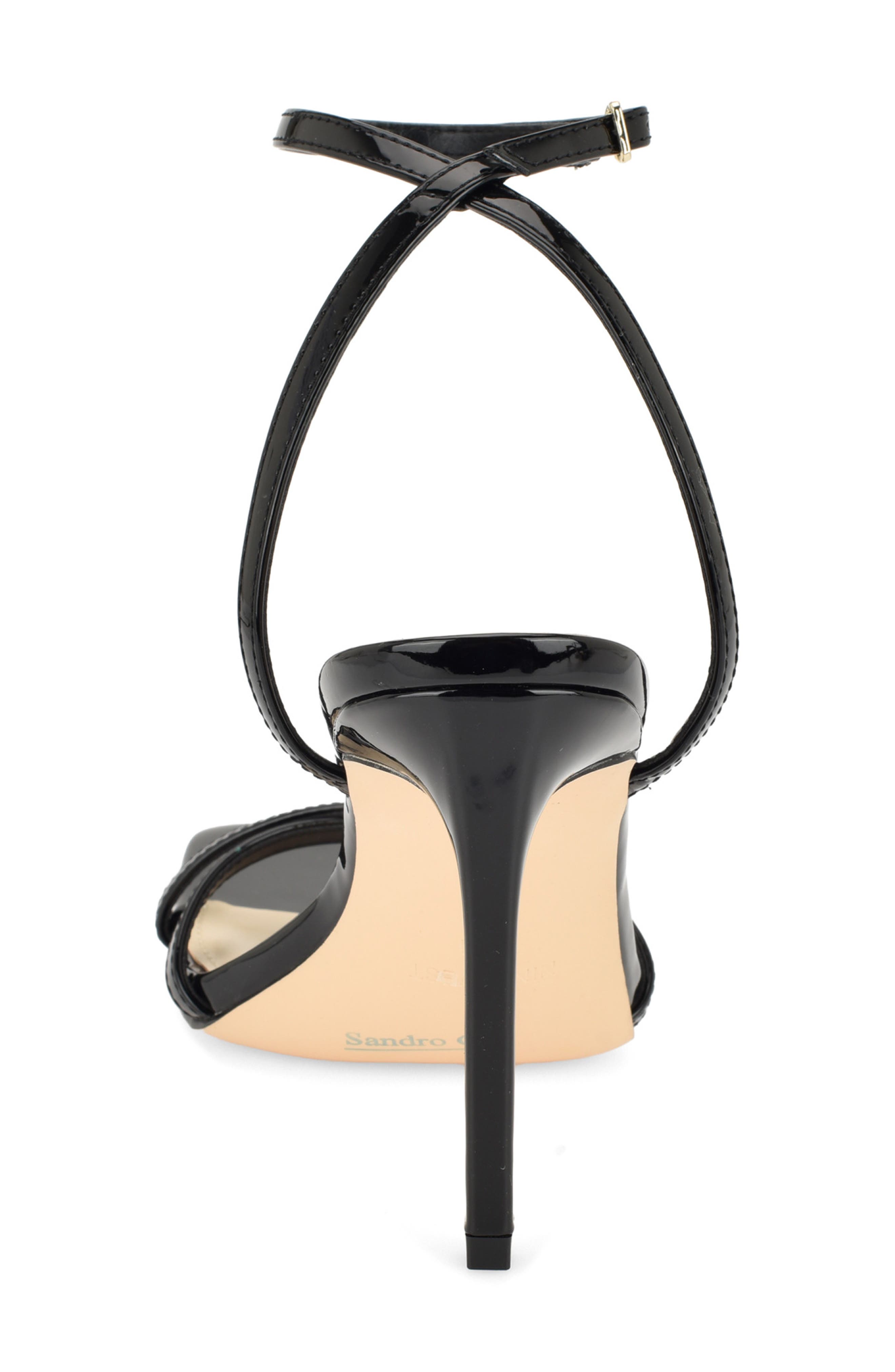 Penelope Sandal, Alternate, color, BLACK
