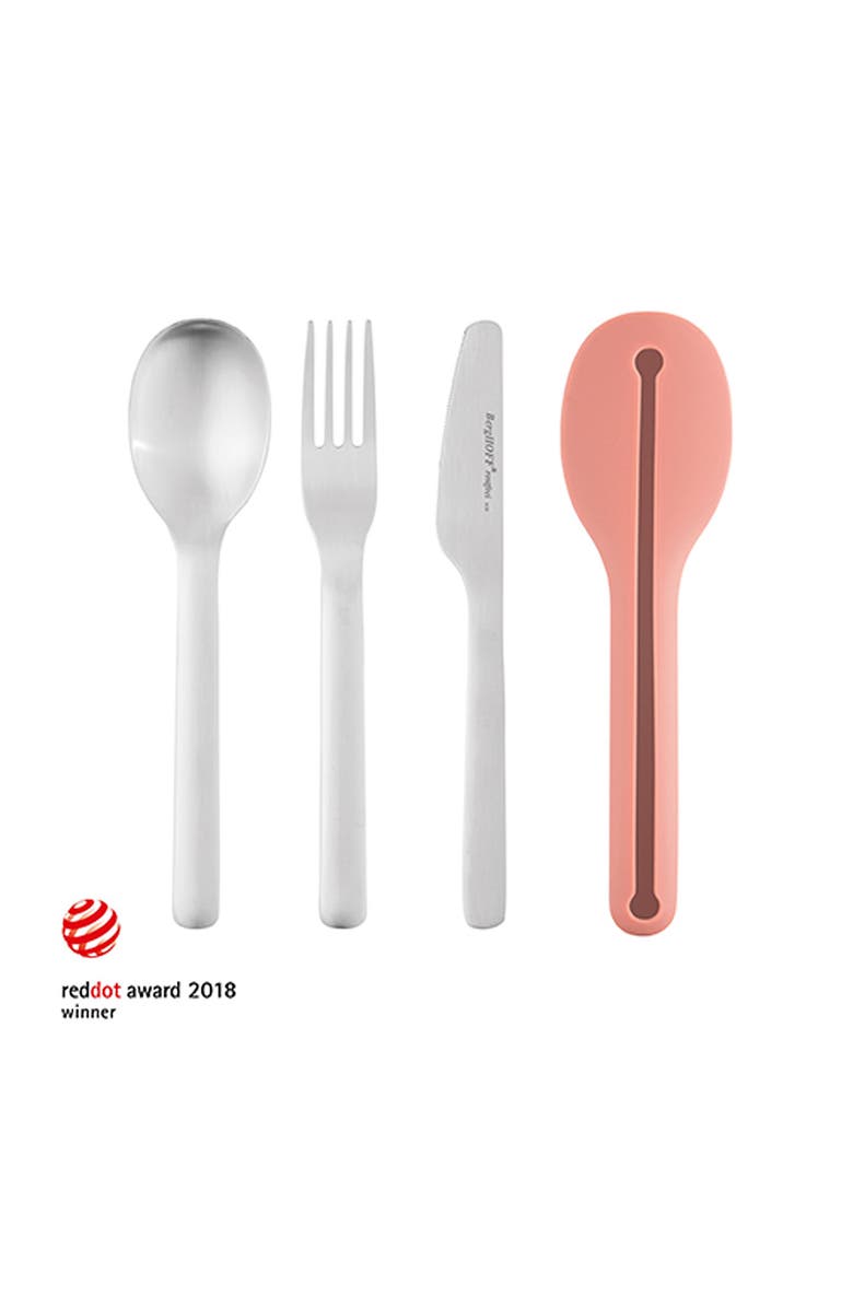 BergHOFF 10-Piece Travel Flatware & Bamboo Utensil Set, Alternate, color, Multicolor