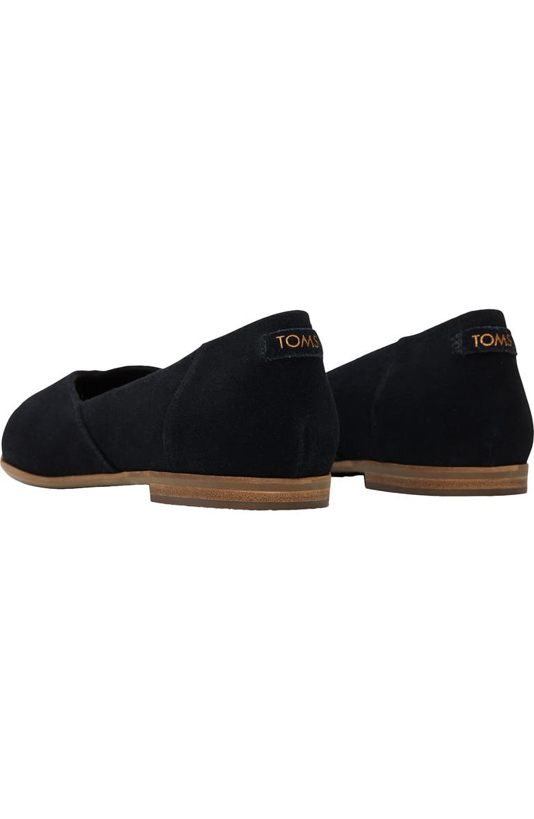 TOMS 'Jutti' Animal Print Suede Slip-On, Alternate, color,