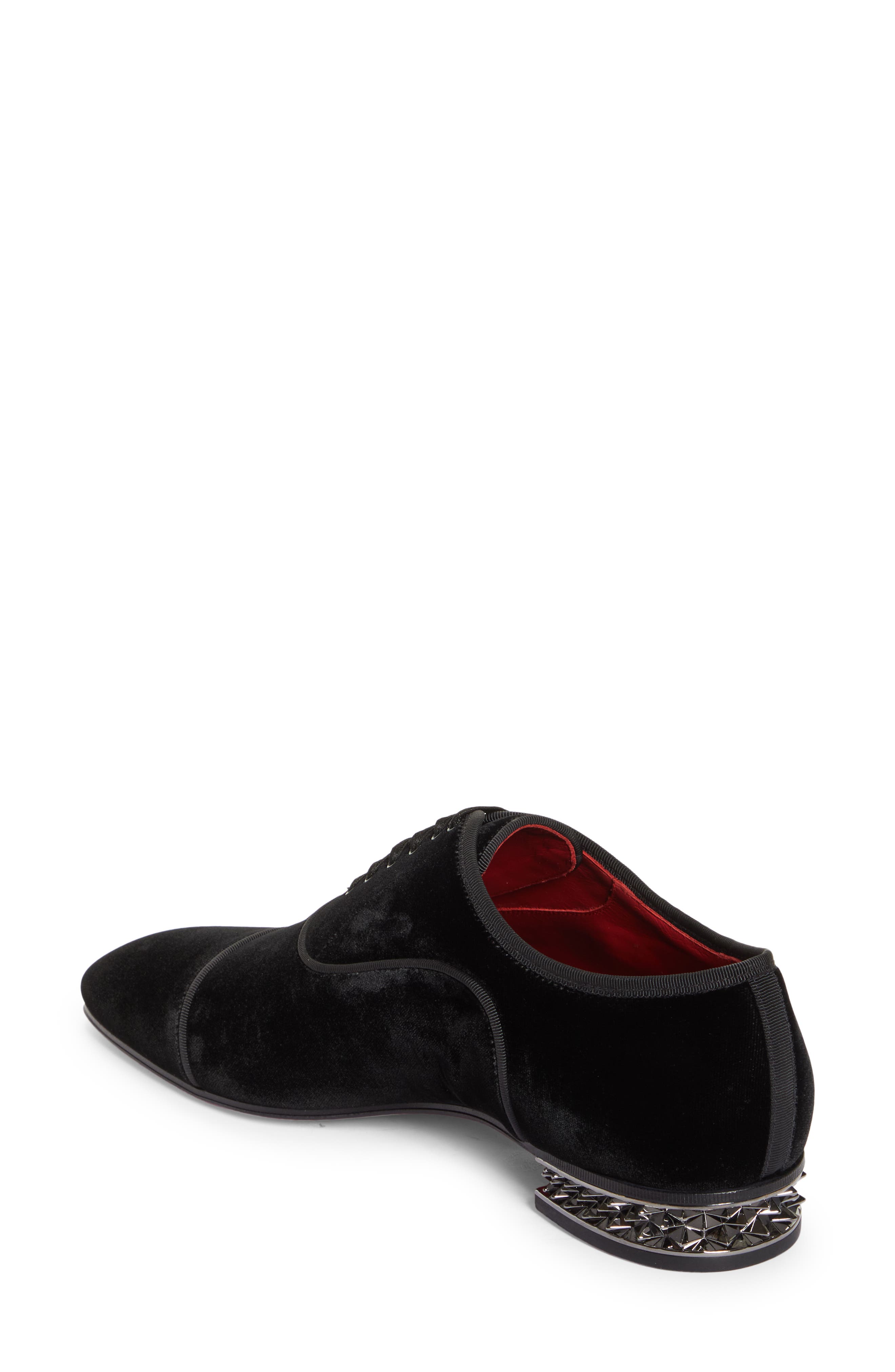 Christian Louboutin Greggyrocks Velvet Oxford, Alternate, color, 