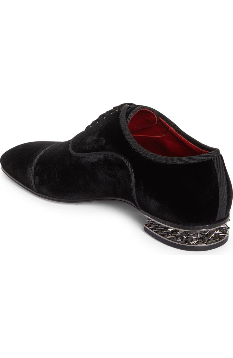 Christian Louboutin Greggyrocks Velvet Oxford, Alternate, color,