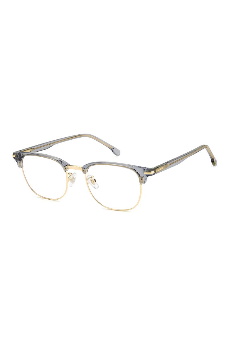 50mm Rectangular Optical Glasses, Alternate, color, GREY GOLD