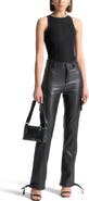 Manière De Voir Adele Suede Racer Neck Bodysuit