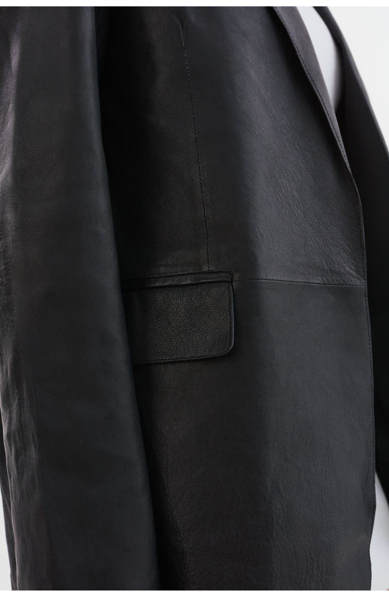 LAMARQUE QUIRINA | Leather Blazer, Alternate, color,