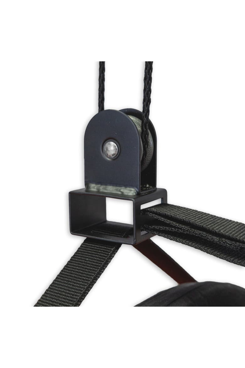 Ladder Hoist -Holds up to 150 lbs -Up to 14' Lift, Alternate, color, Black