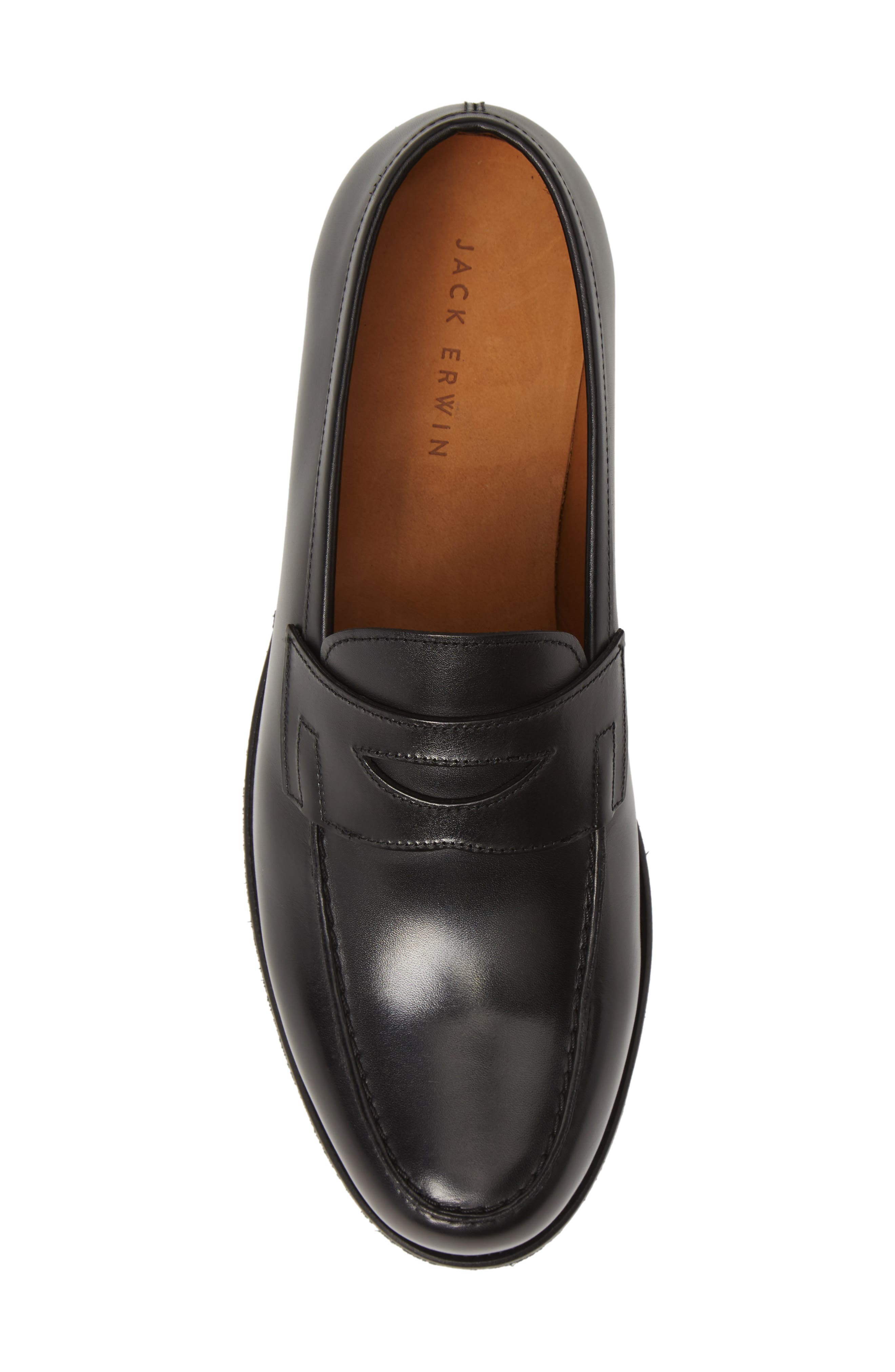 Jack Erwin Carmine Penny Loafer, Alternate, color, 