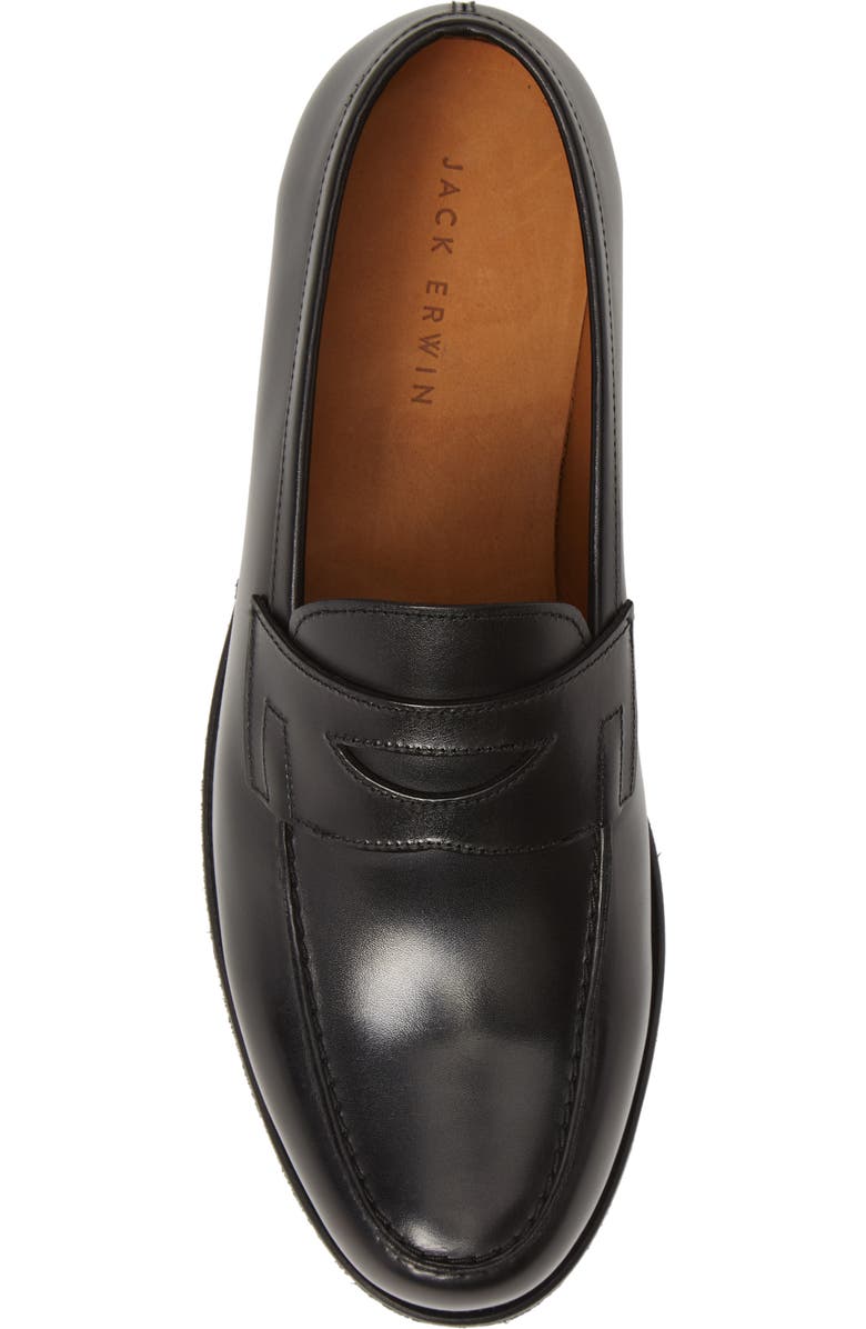 Jack Erwin Carmine Penny Loafer, Alternate, color,