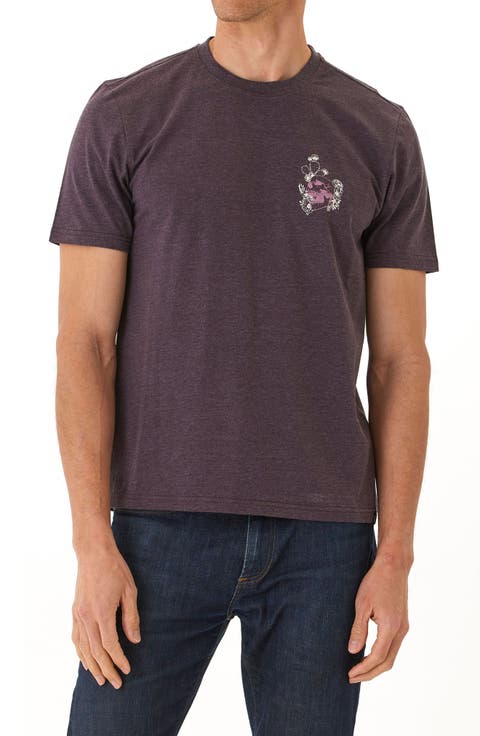 Soft Wash Desert Skull Graphic T-Shirt