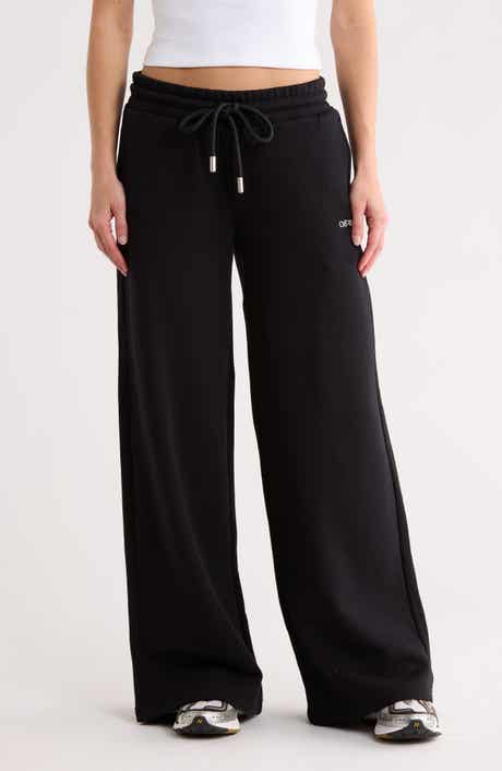Off-White Wide Leg Sweatpants