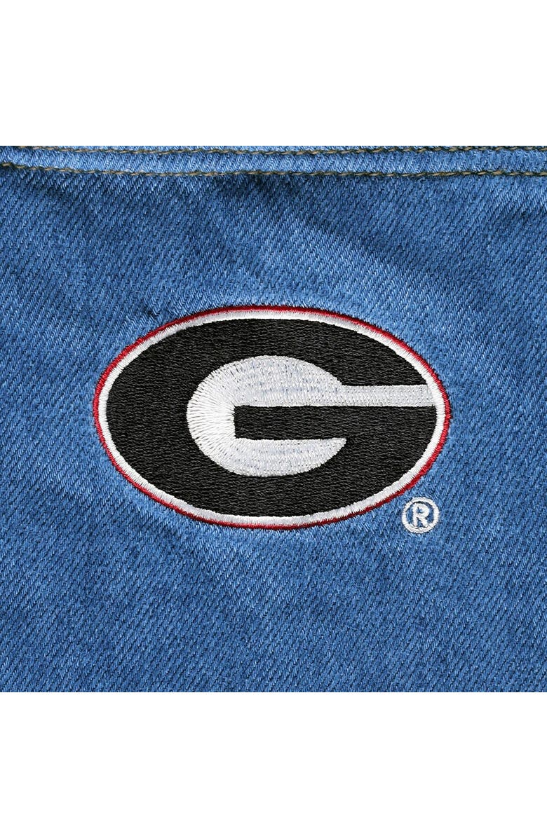 Hype and Vice Women's Hype and Vice Denim Georgia Bulldogs Multi-Hit Hometown Full-Snap Jacket, Alternate, color, Denim