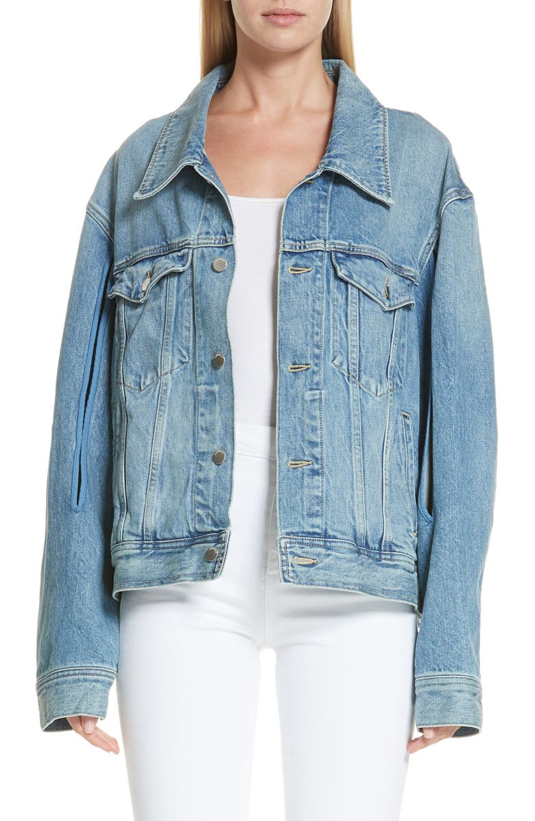 Ambush Denim Jacket, Main, color, 