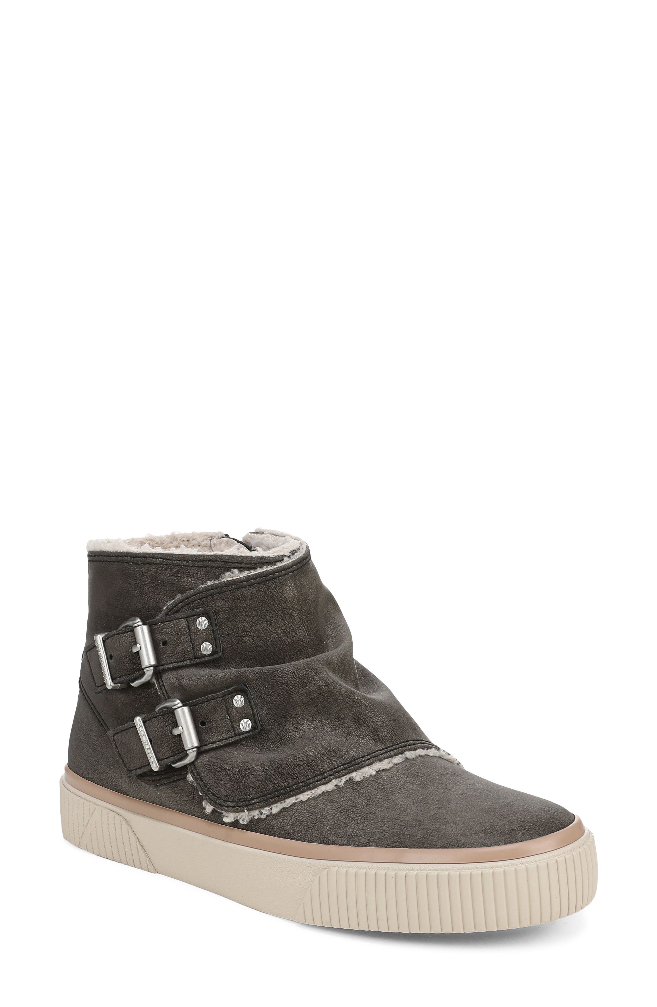 Antwerp Faux Leather Sneaker Boot, Main, color, CHARCOAL FAUX LEATHER