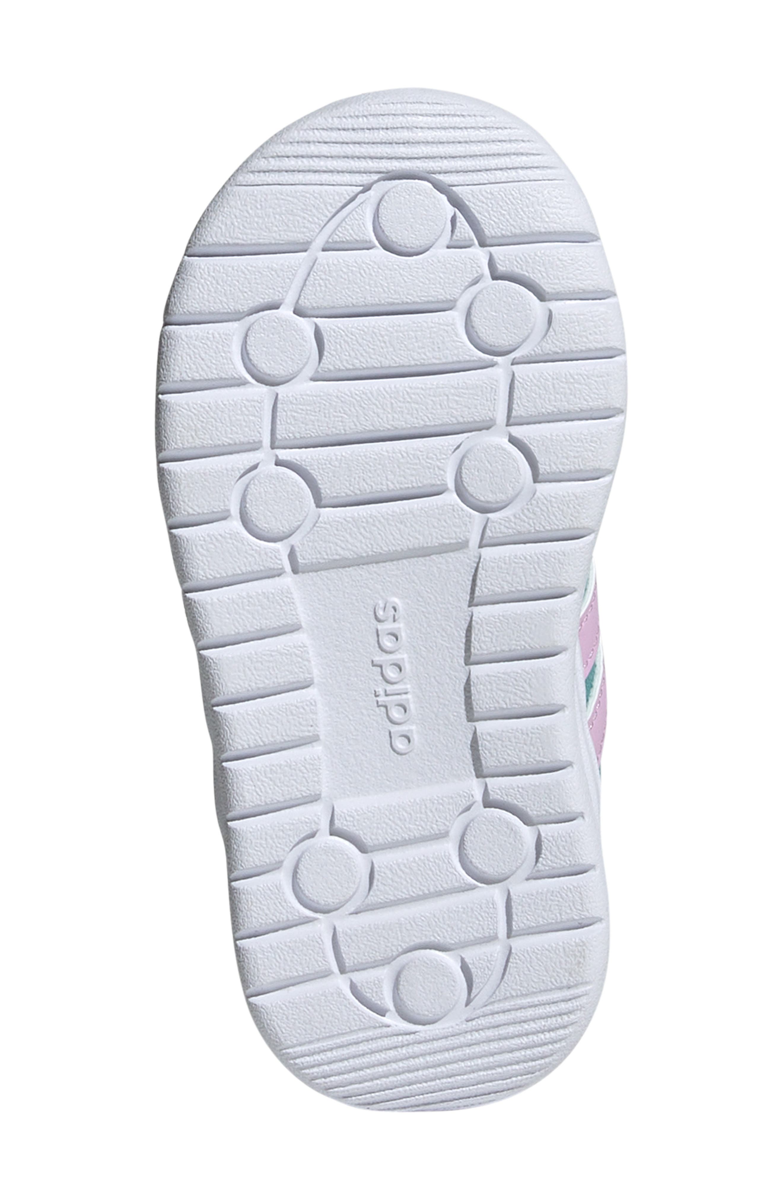 adidas Kids' Run '70s El I Sneaker, Alternate, color, Mint/ Lilac/ Halo Mint