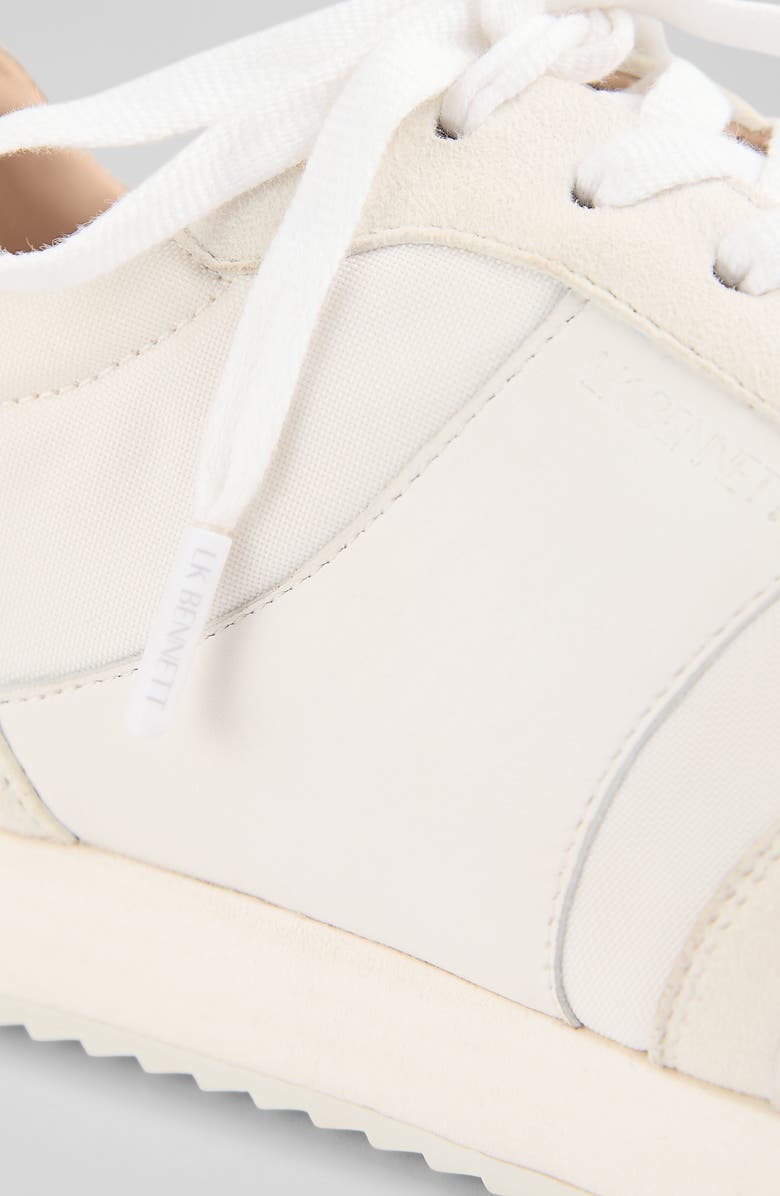 LK Bennett LKB Sport Runner Sneaker, Alternate, color, White-Off White