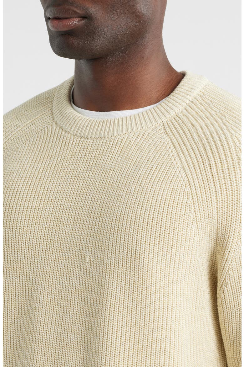 Jacob Cotton Rib Sweater, Alternate, color, IVORY