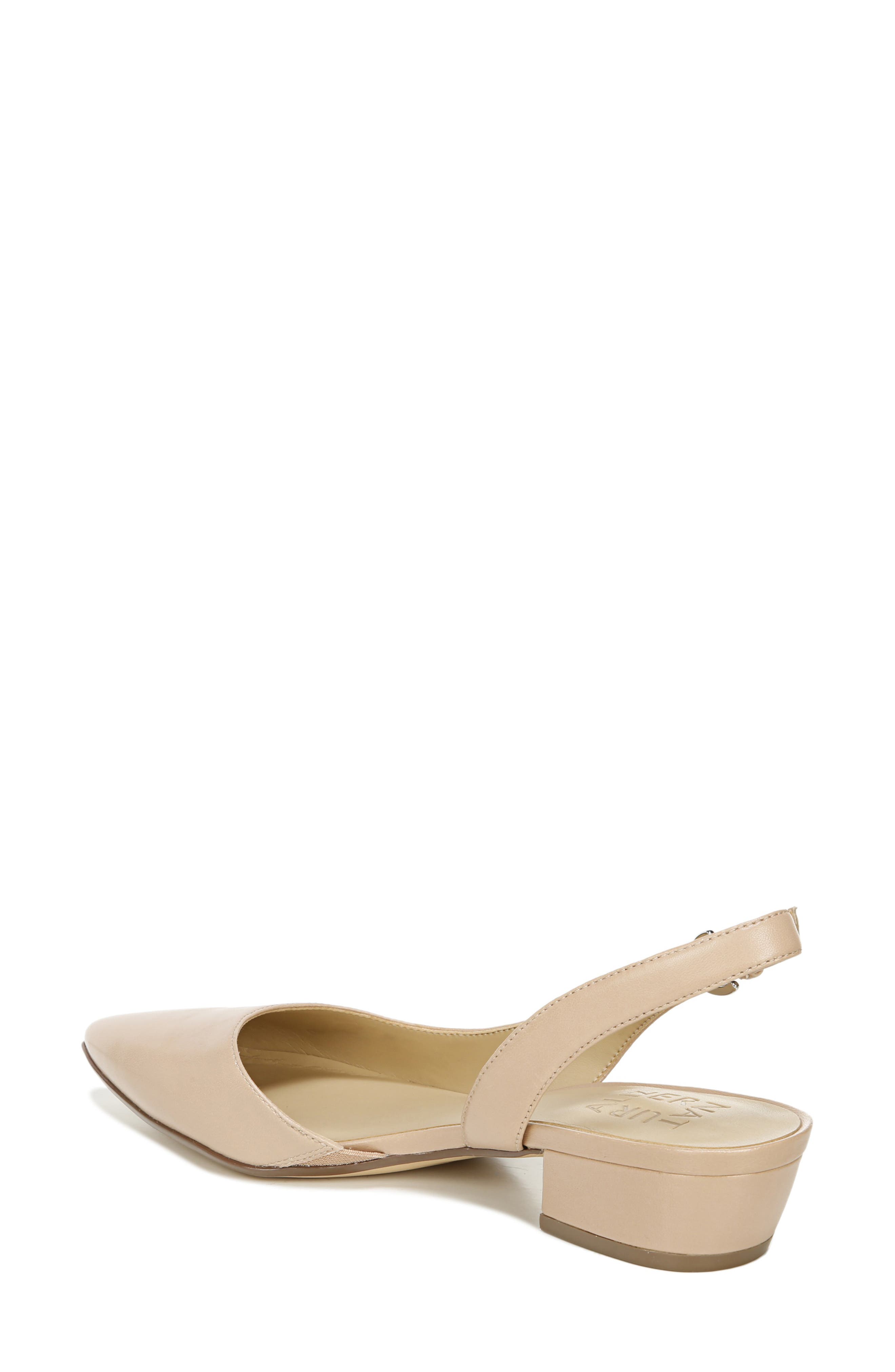 True Colors Banks Slingback Pump, Alternate, color, CREMEBRULEE LEATHER