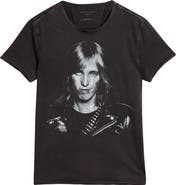 John Varvatos Tom Petty Raw Edge Graphic T-Shirt