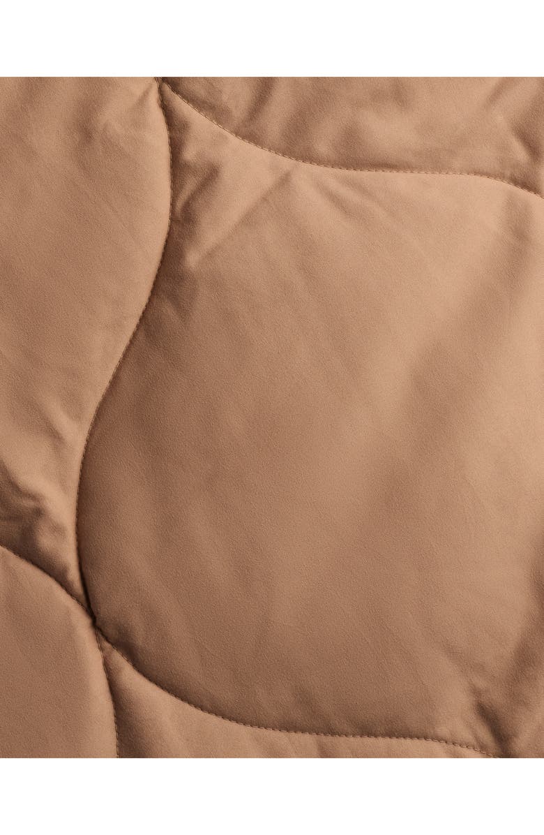 Parachute Cotton Drift Comforter, Alternate, color, Adobe