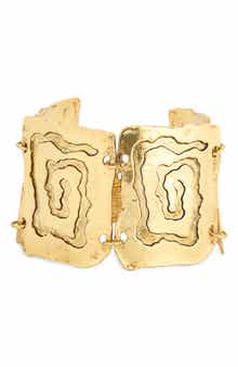 Karine Sultan Spiral Texture Bracelet