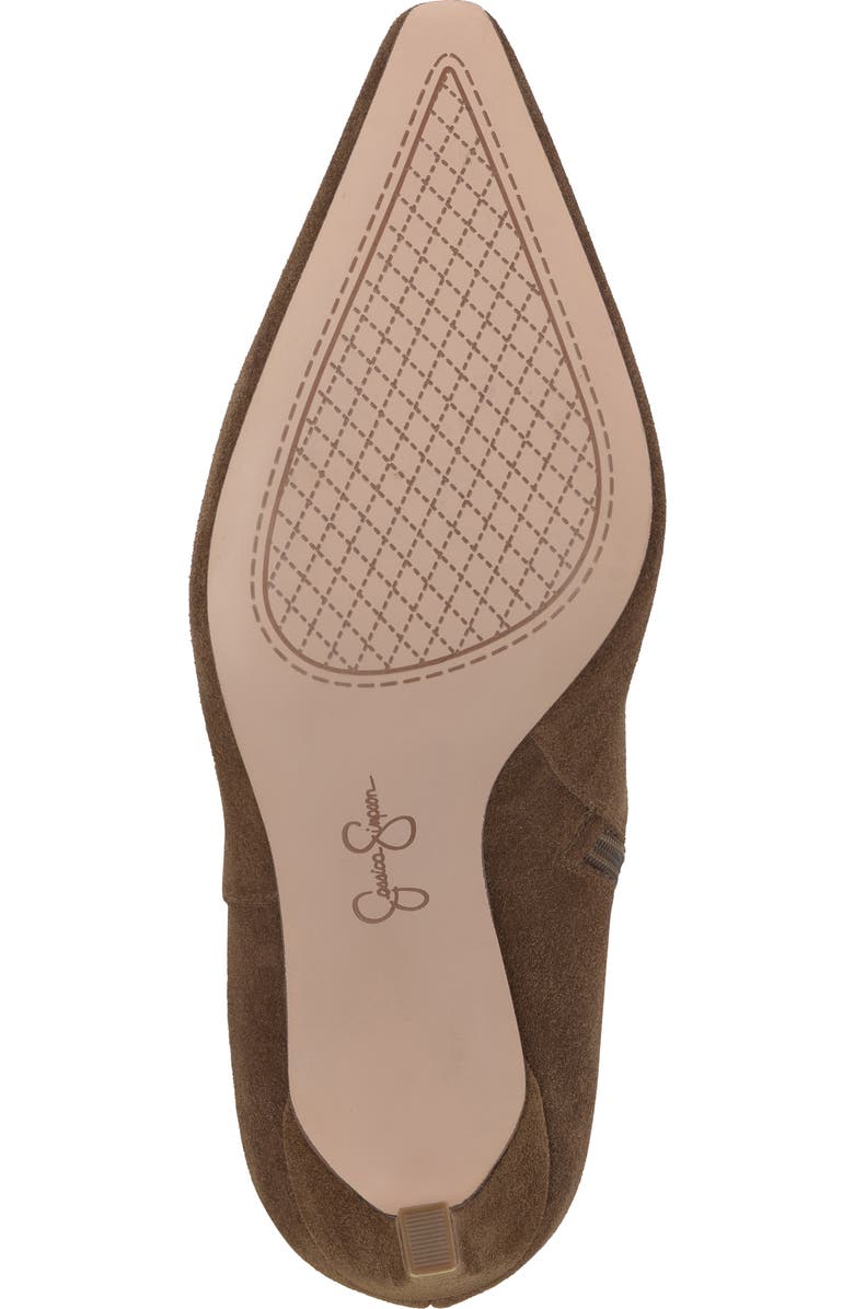 Jessica Simpson Emetta Pointed Toe Over the Knee Boot, Alternate, color, Maple Oil Suede
