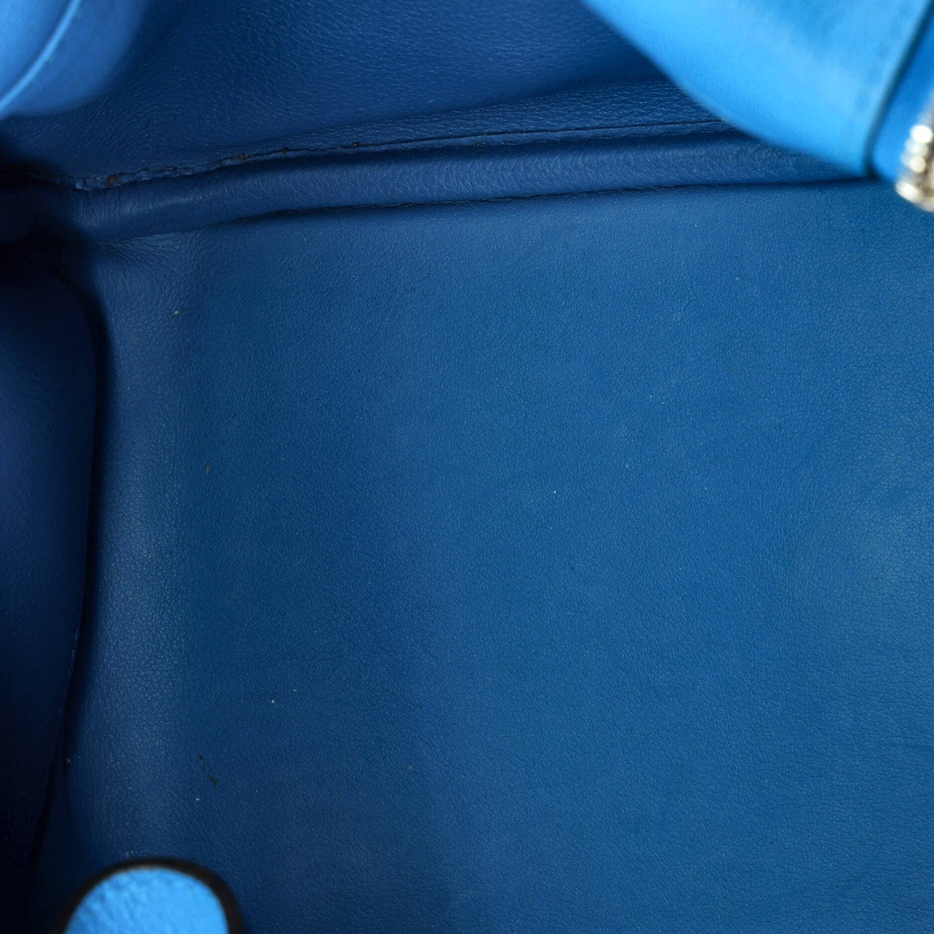 Pre-Owned Hermes Lindy Bag Evercolor 26, Alternate, color, Bleu Zanzibar