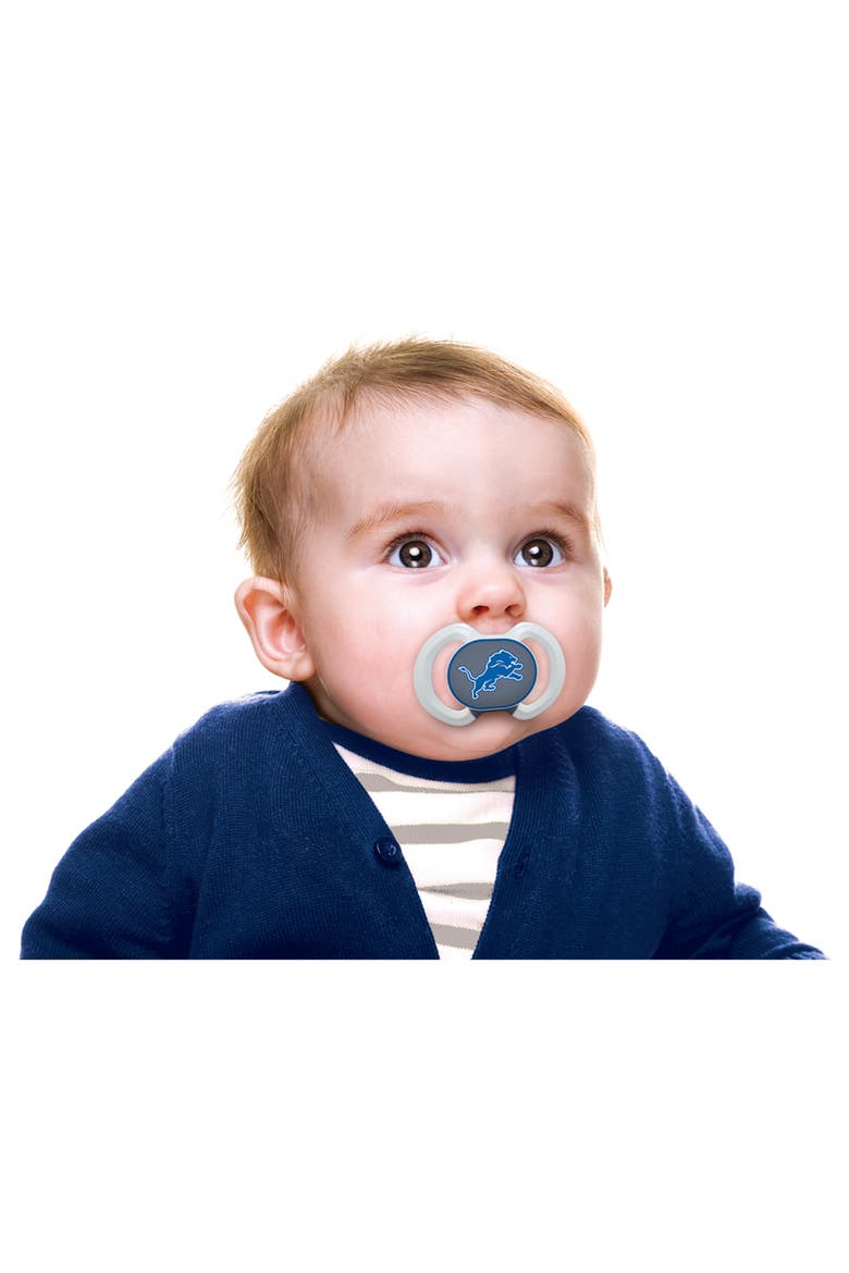 Detroit Lions Pacifier 2-Pack, Alternate, color, Multicolor