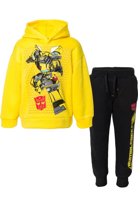 Fleece Hoodie and Pants Set