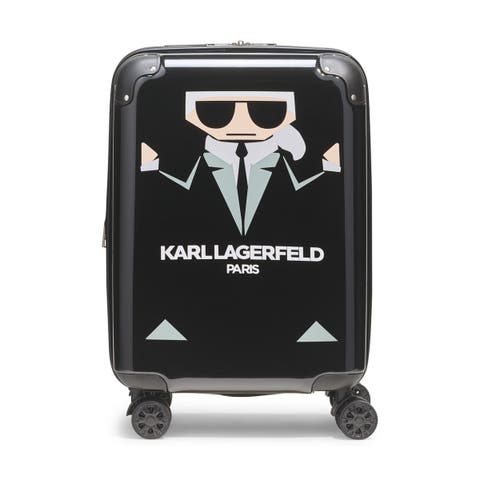 Karl In A Box 21" Carry On Upright Suitcase