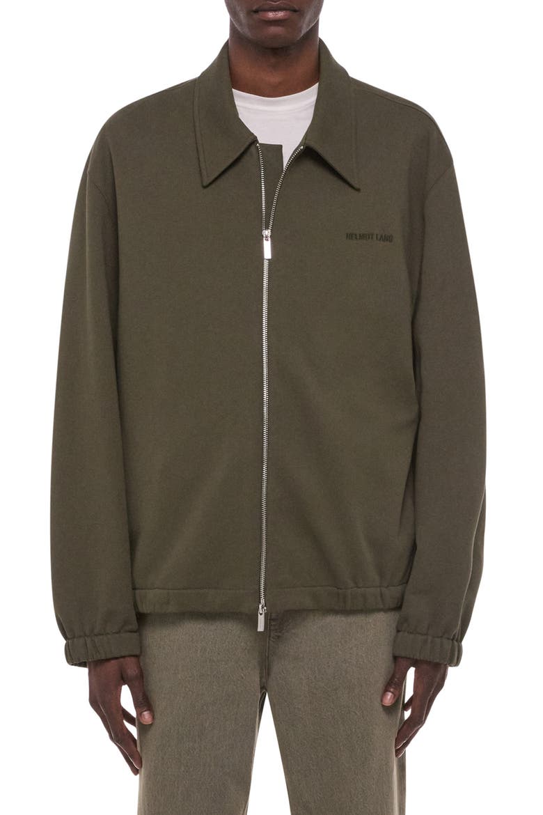 French Terry Full Zip Jacket, Main, color, FOREST NIGHT