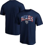 FANATICS Men's Fanatics Branded Navy Chicago Bears Banner Wave Logo T-Shirt
