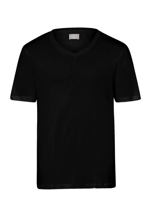 Sea Island Cotton Cotton V-Neck T-Shirt