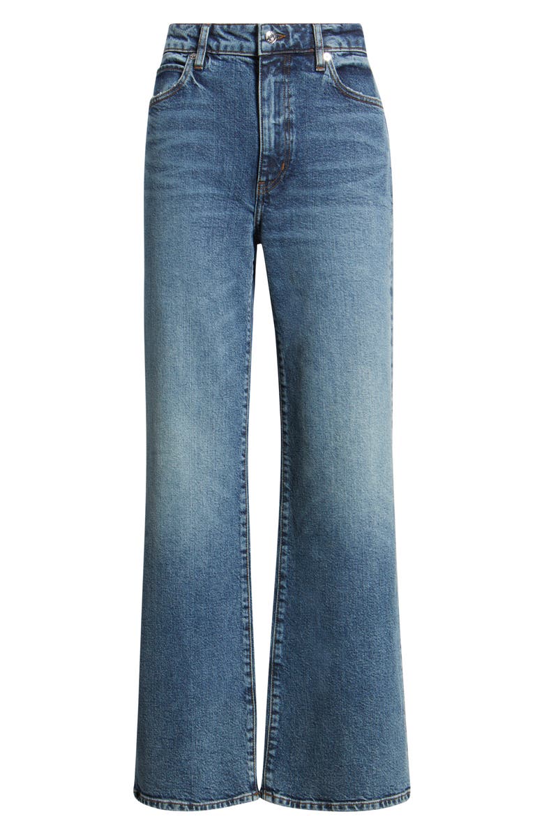 FRAME The Pixie Arrow High Waist Bootcut Jeans, Alternate, color, Halo