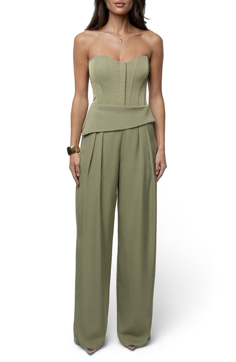 JLUXLABEL Executive High Waist Pants, Alternate, color, Green