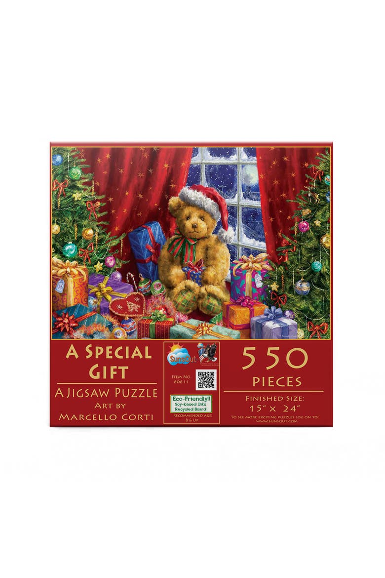 A Special Gift 550 piece Jigsaw Puzzle for Adults, Alternate, color, Multicolor