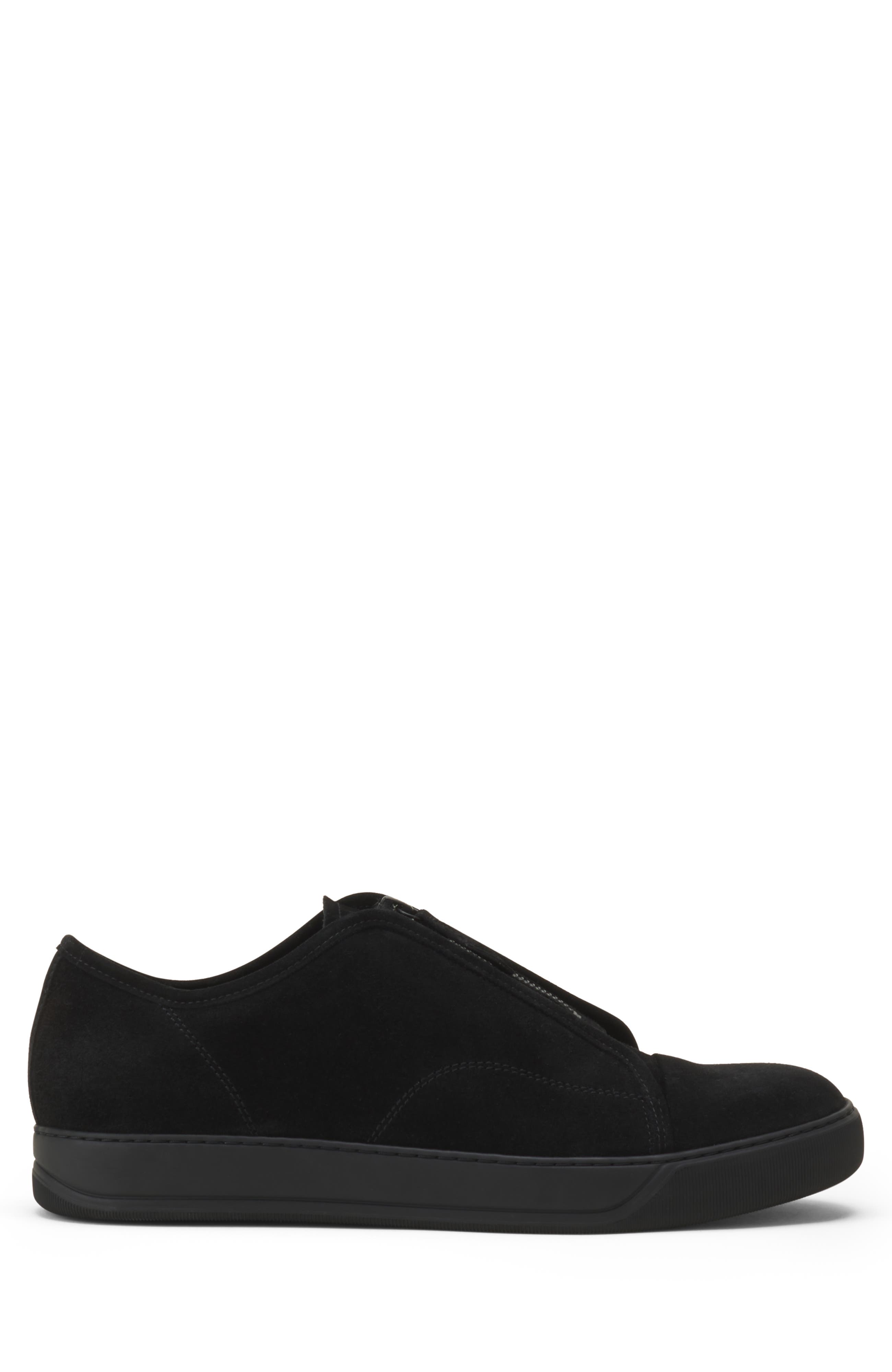 Dbb1 Suede Zip Sneakers, Main, color, Black