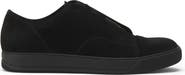 Lanvin Dbb1 Suede Zip Sneakers